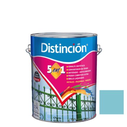Esmalte Distincion Celeste Brillante 4Lts