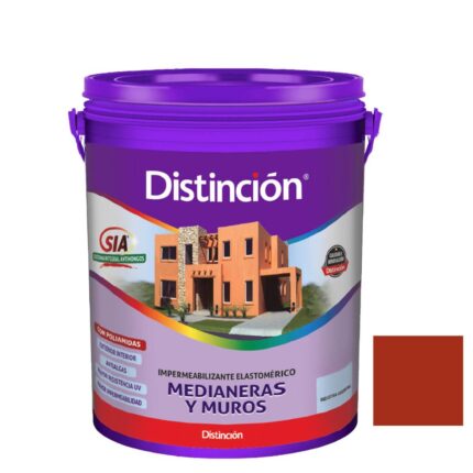 Membrana Medianeras Y Muros Terracota Distincion 10Lts