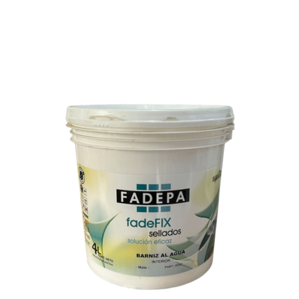 Fadepa Barniz Al Agua Mate 4Lts