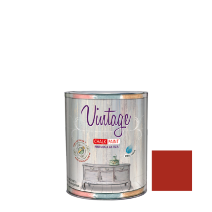 Pintura A La Tiza Vintage Rojo Campestre 1Lt