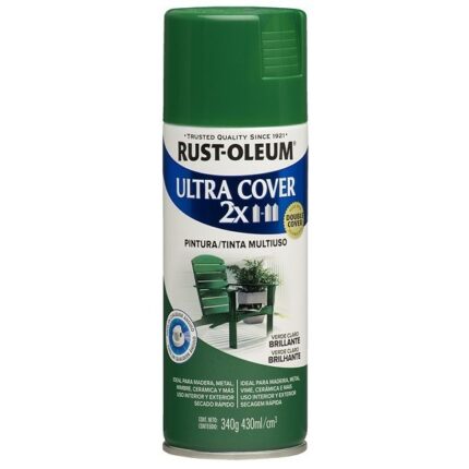 Aerosol Rust Oleum Ultracover Verde Claro Brill