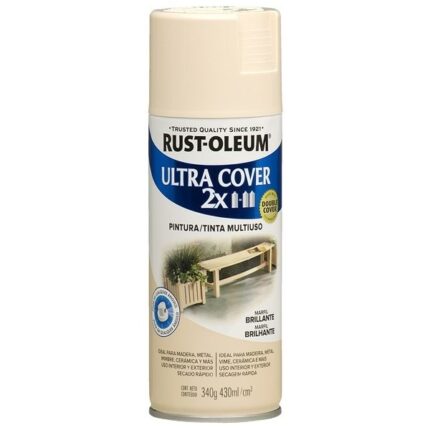Aerosol Rust Oleum Ultracover Marfil Brill
