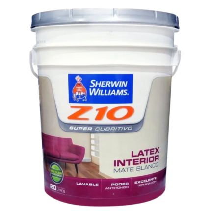 Latex Sherwin Williams Z10 Interior Mate 20Lt