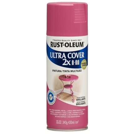 Aerosol Rust Oleum Ultracover Rosa Intenso Brill