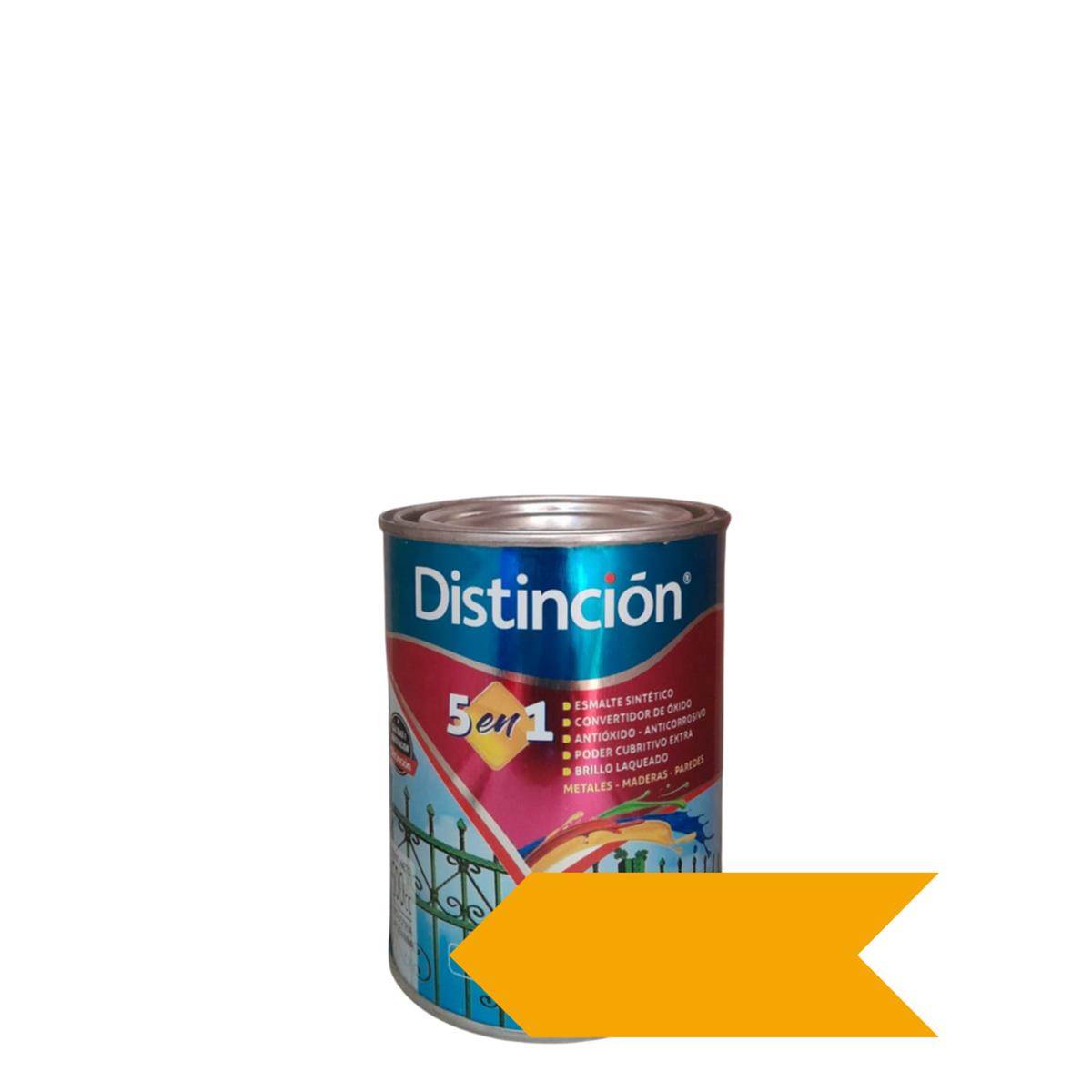 Esmalte Distincion Amarillo medio Brillante 500cc