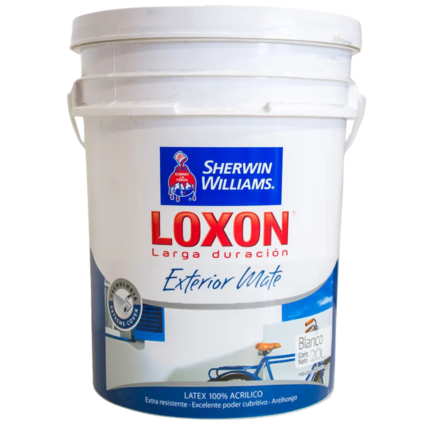 Latex Sherwin Williams Loxon Exterior Mate 20Lts