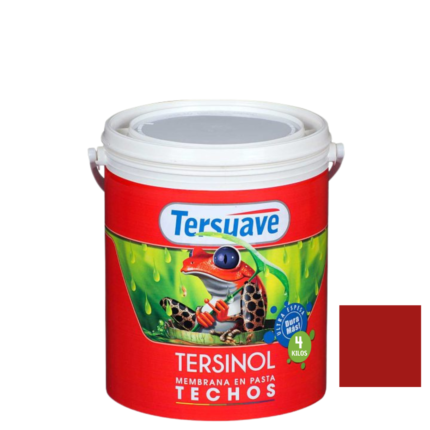 Membrana Tersinol Techos Rojo Teja 4Kg