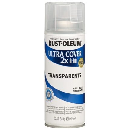 Aerosol Rust Oleum Ultracover Transparente Brill