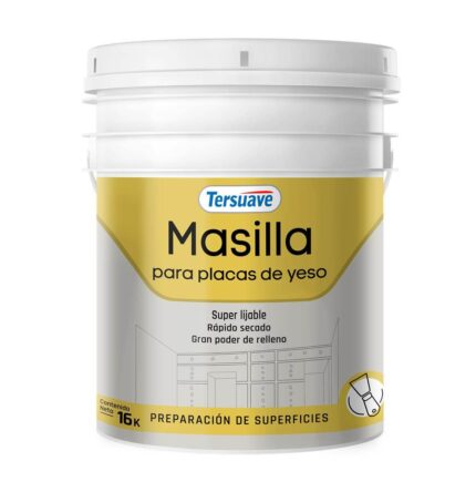 Masilla Placa De Yeso Tersuave 16Kgs