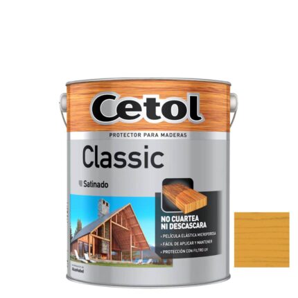 Impregnante Cetol Classic Satinado Natural 4Lt