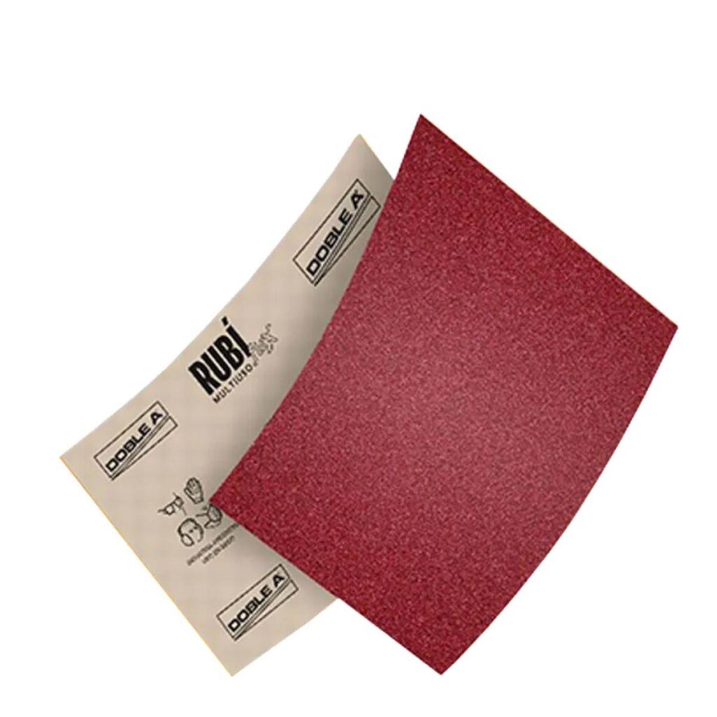 Lijas Doble A Rubi Multiuso 180-220 (Ef)