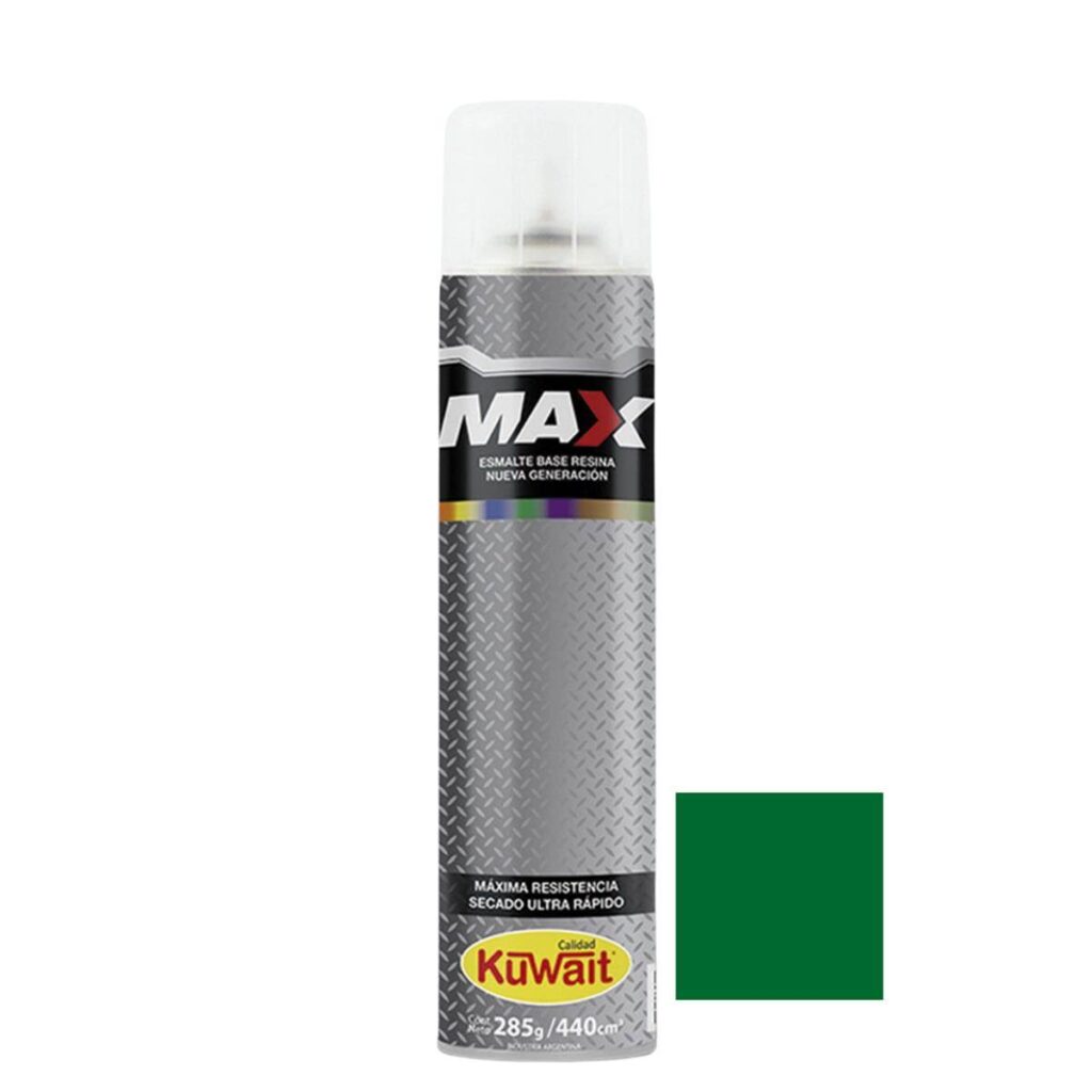 Aerosol Max Verde Esmeralda Ral 6001 440Cc