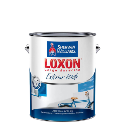 Latex Sherwin Williams Loxon Exterior Mate 4Lts