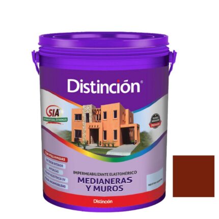 Membrana Medianeras Y Muros Borgoña Distincion 10Lts