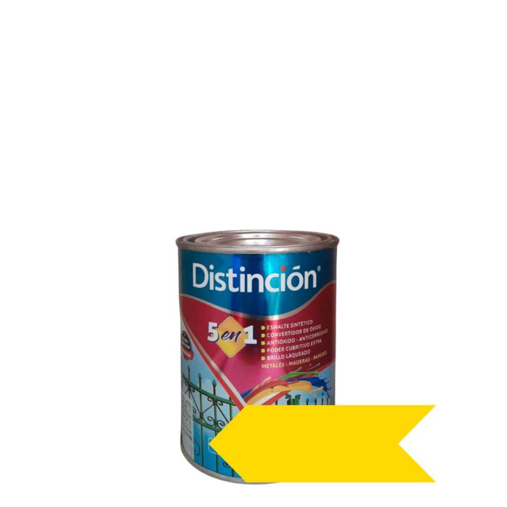 Esmalte Distincion Amarillo Claro Brillante 500Cc