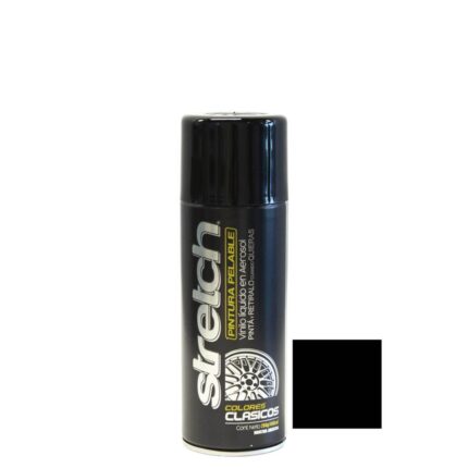Aerosol Strech Negro Mate 440