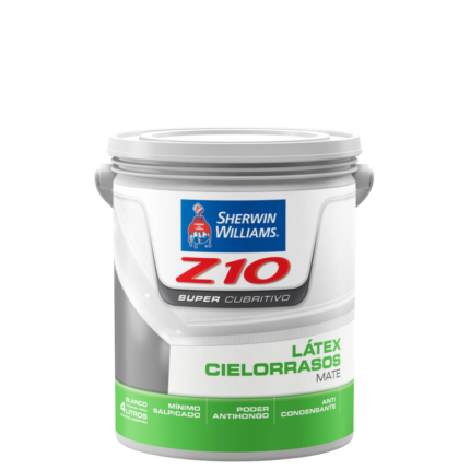 Latex Sherwin Williams Z10 Cielorrasos 4Lt