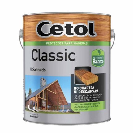 Impregnante Cetol Classic Balance Satinado Cristal 1Lt