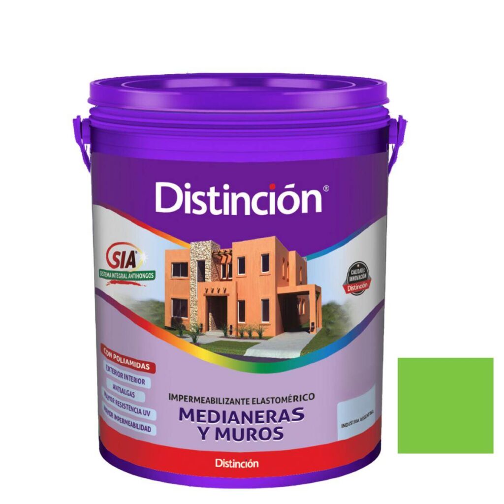 Membrana Medianeras Y Muros Violeta Distincion 10Lts
