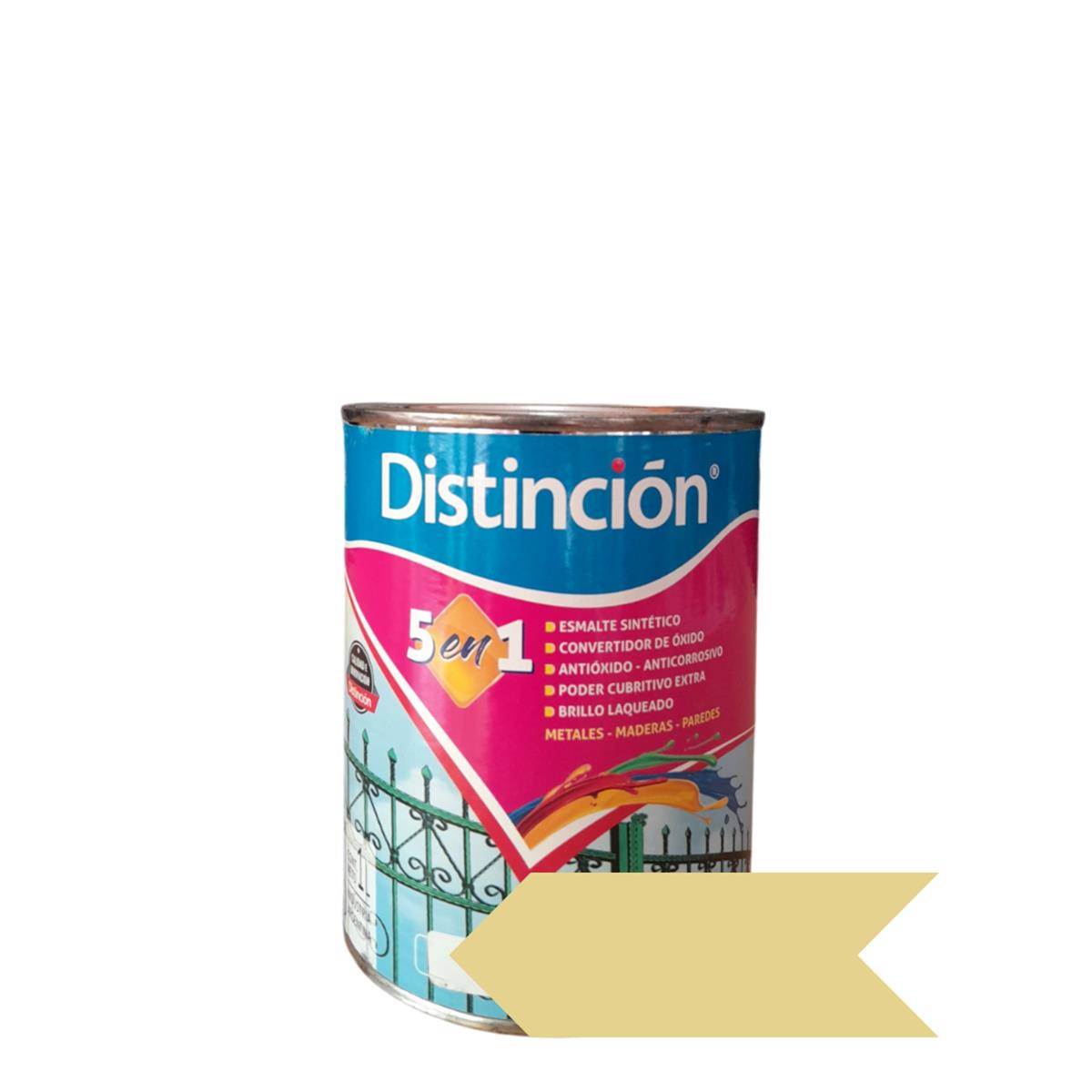 Esmalte Distincion Marfil Champagne Brillante 1lt