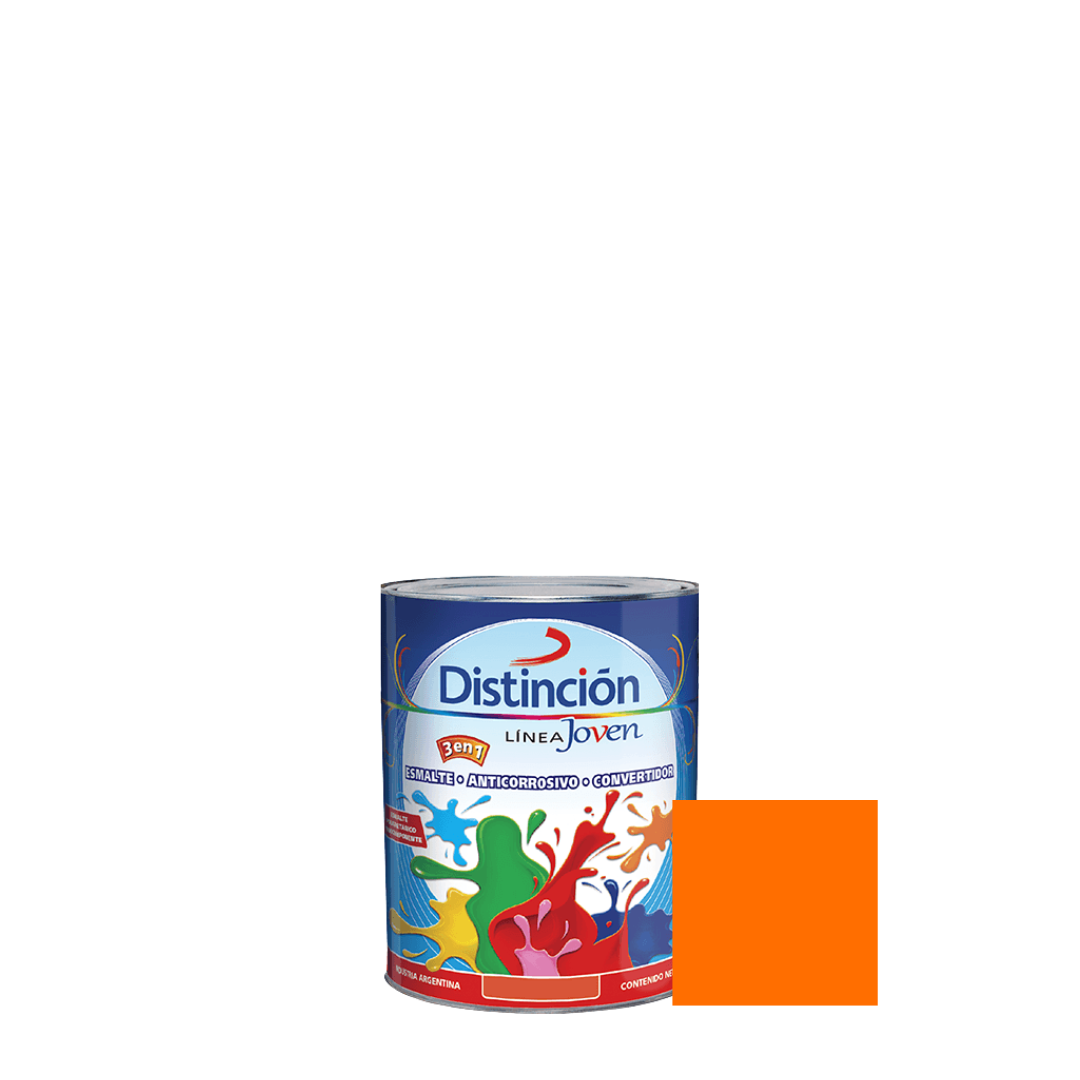 Esmalte Distincion Linea Joven Naranja Dulce 250cc