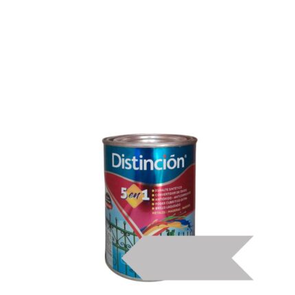 Esmalte Distincion Aluminio Brillante 500Cc