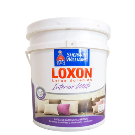 Latex Sherwin Williams Loxon Interior Mate 10Lt