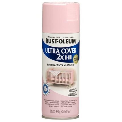 Aerosol Rust Oleum Ultracover Rosa Claro Brill