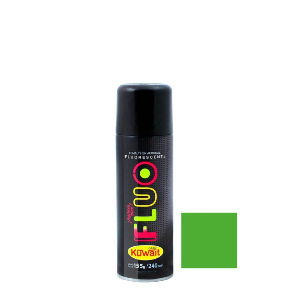 Aerosol Kuwait Verde Fluo 240Cc