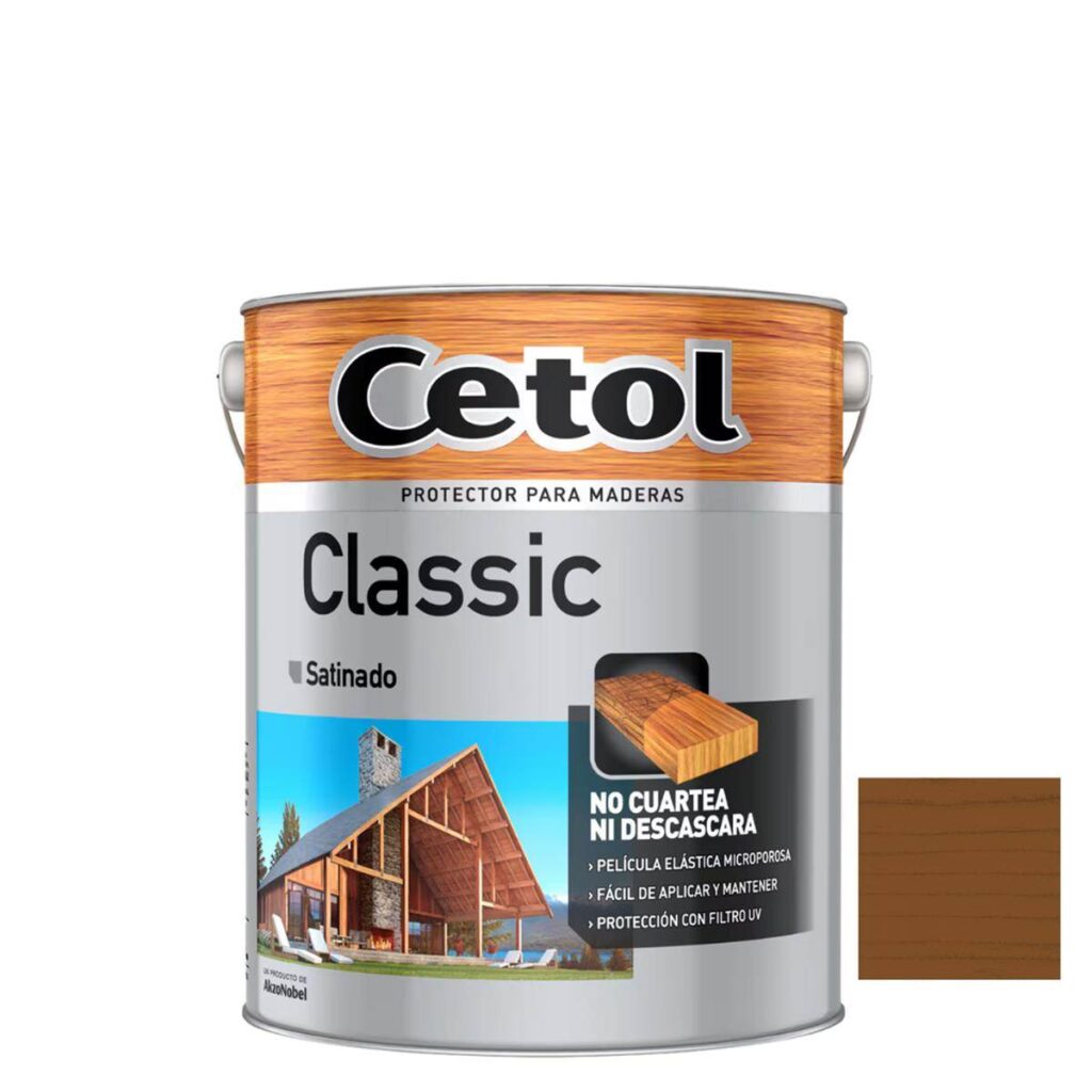 Impregnante Cetol Classic Satinado Roble 4Lt