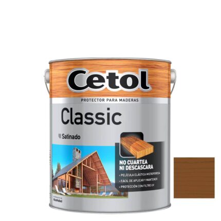 Impregnante Cetol Classic Satinado Roble 4Lt