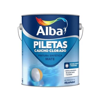 Pileta Caucho Alba Blanca 4Lt